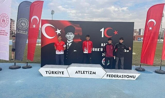 Mert Hanifi Odacı Atatürk’ü Anma Koşusunda Türkiye ikincisi oldu.