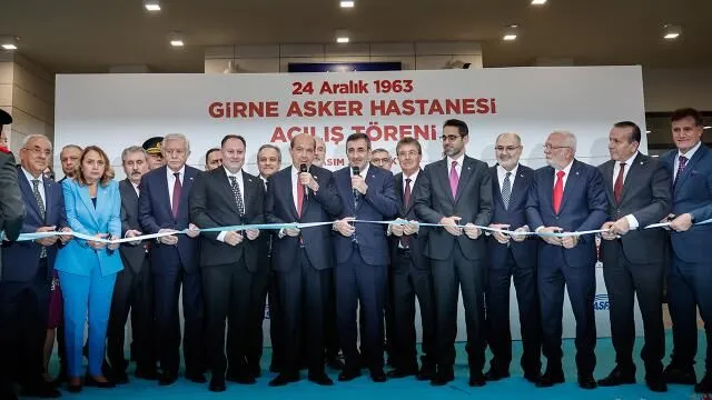 Girne Asker Hastanesi açıldı