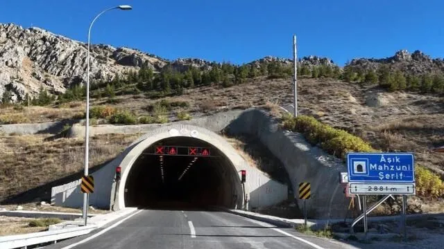 Aşık Mahzuni Şerif Tüneli açıldı