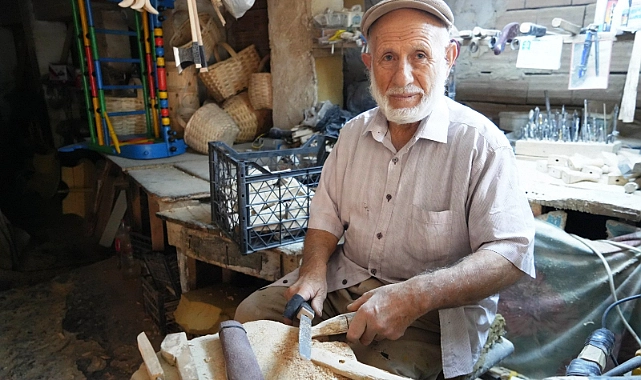 Mehmet dedenin ahşap sevdası