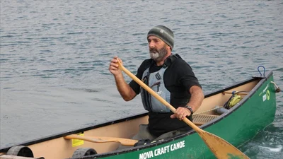 Kanoyla Avrupa’yı dolaşıp kimsesiz çocuklara yardım için  Tekirdağ’a ulaştı