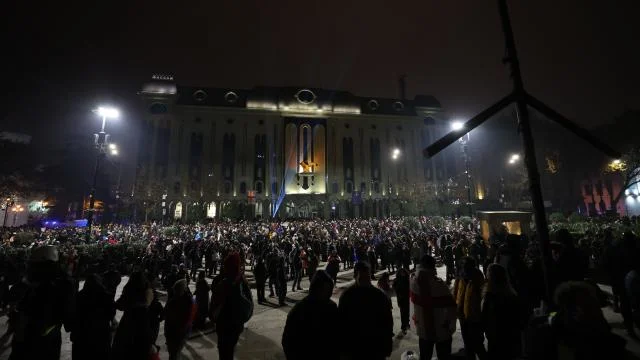 Gürcistan’da AB yanlısı göstericilerin protestosu devam etti