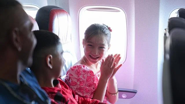 10 yaşındaki Yağmur Su, ilk kez uçağa binerek pilot olma hayaline ilk adımı attı