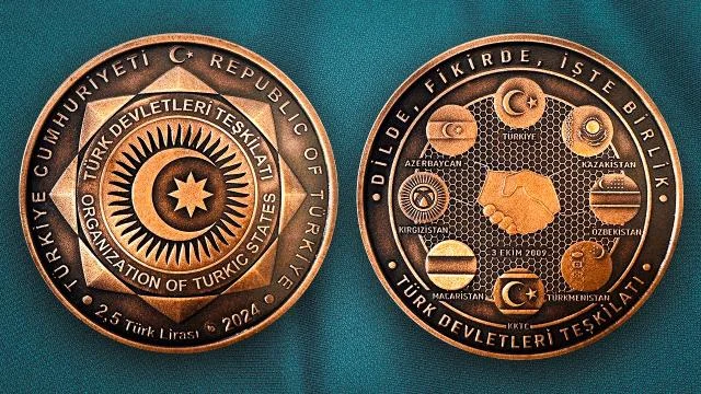 Türk Devletleri Teşkilatı’nın hatıra parası satışa sunuldu