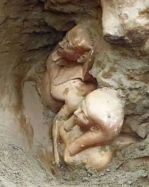 Kral Menkaure ve Kraliçesi Khamerernebty Heykeli