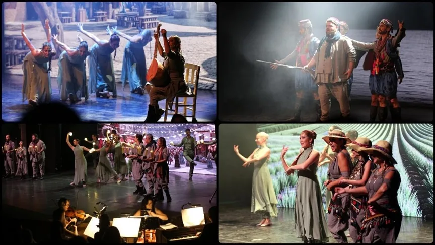 Ardahan’da 1. Anadolu Opera ve Bale Festivali kapsamında “Folklorama” müzikali sanatseverlerle buluştu