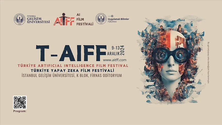 “Türkiye Yapay Zeka Film Festivali” 9-13 Aralıkta İstanbul’da