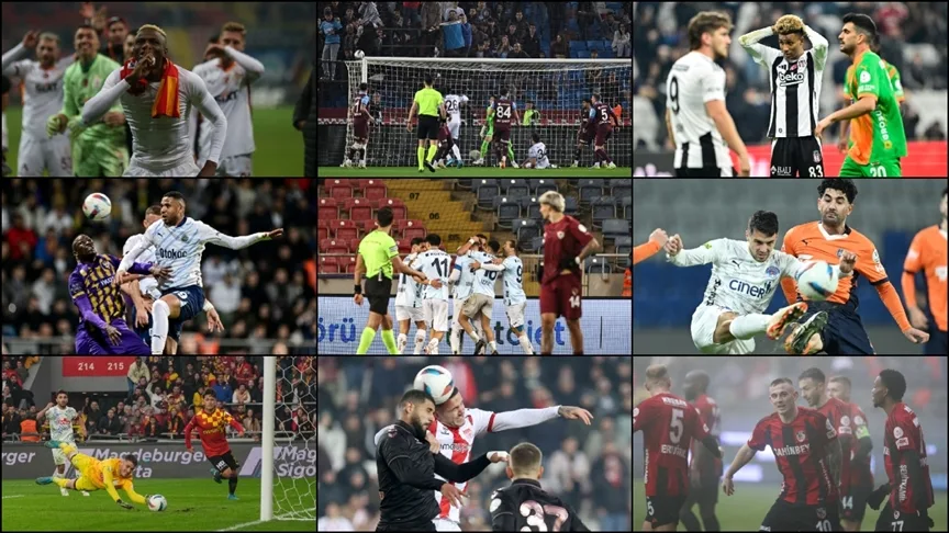 Süper Lig’de sezonun ilk yarısı tamamlandı