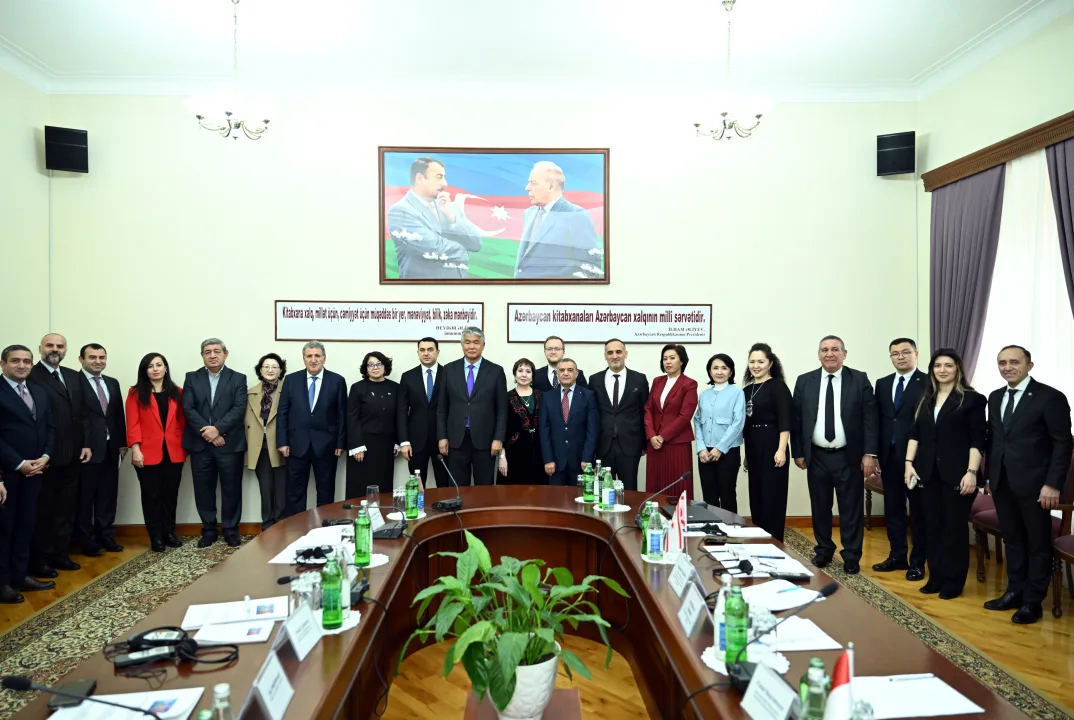 Bakü’de Türk Dünyası Milli Kütüphaneler Birliği Kuruluş Toplantısı Düzenlendi