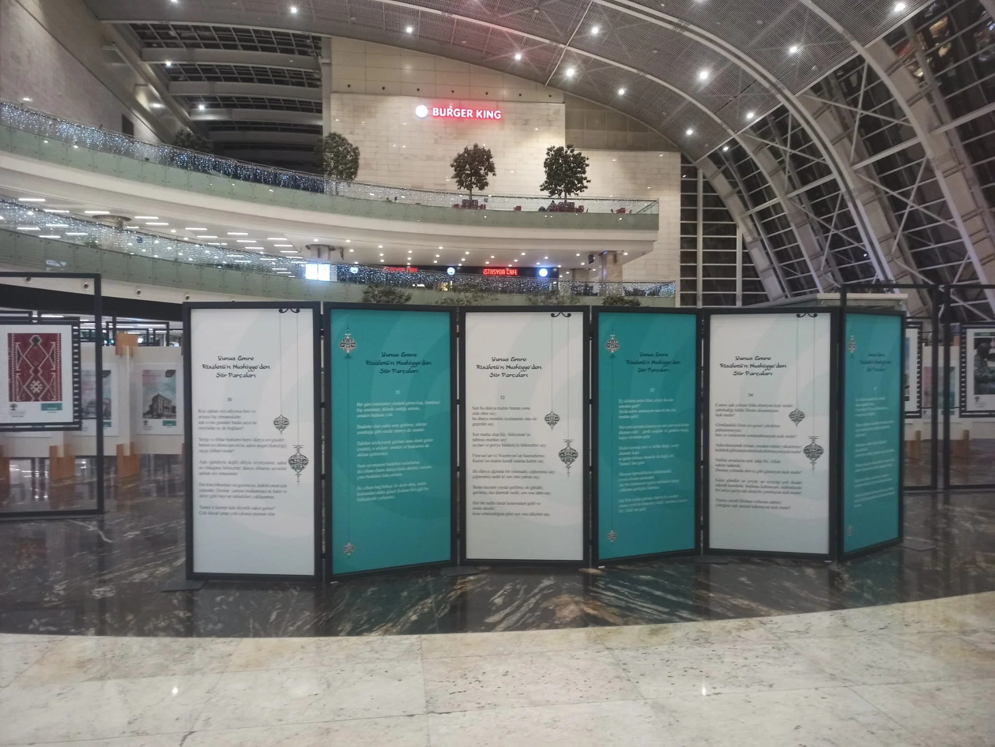 ANKARA YHT’DE KÜLTÜR AĞACI SERGİSİ AÇILDI