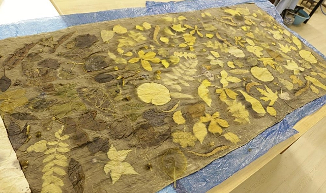 Unutulmaya yüz tutmuş kök boya sanatı yeniden canlandırılıyor.