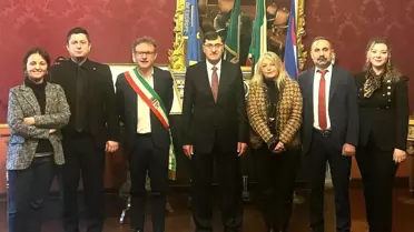 Kütahya Belediye Başkanı Kahveci, İtalya’da Seramik Şehirler Birliği Ziyareti Gerçekleştirdi