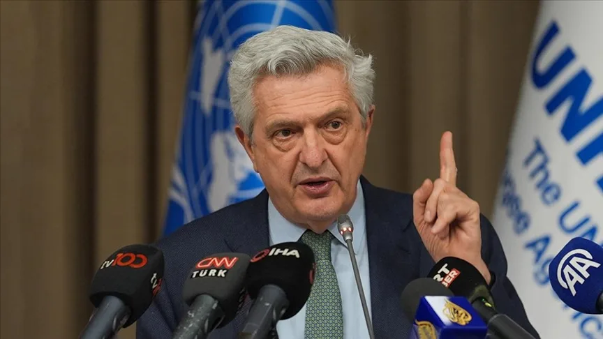 BM Mülteciler Yüksek Komiseri Grandi’den Suriye’ye yönelik yaptırımların kaldırılması çağrısı