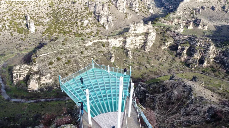 Ulubey Kanyonu’nu 2024’te yaklaşık 300 bin kişi ziyaret etti