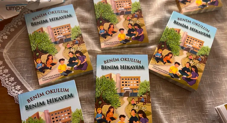 Görme engelli öğrencilerin hayalleri kitaplaştırıldı