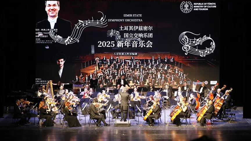 İzmir Devlet Senfoni Orkestrası, Çin’in başkenti Pekin’de konser verdi
