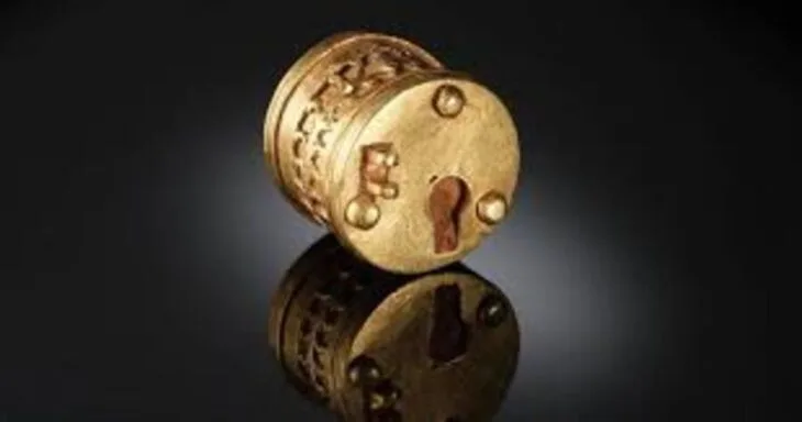 Sansasyonel Keşif: Roma Döneminden Minyatür Altın Kutu Kilidi Bulundu