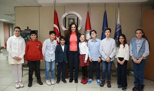 Başkan Ünsal, Kent Konseyi Çocuk Meclisi yönetimiyle buluştu