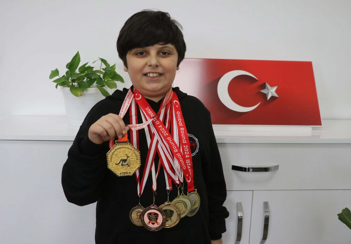10 yaşında matematikte dünya birincisi oldu