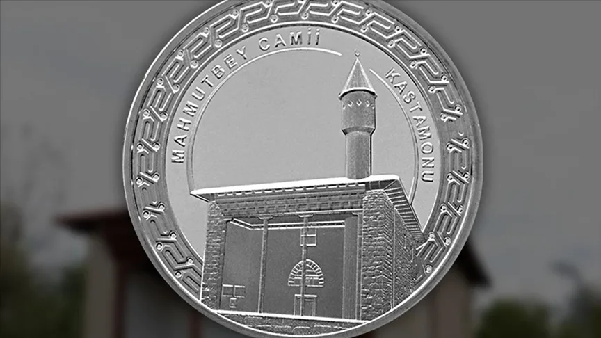 Darphane UNESCO Listesi’ndeki Mahmutbey Camisi’nin hatıra parasını bastı