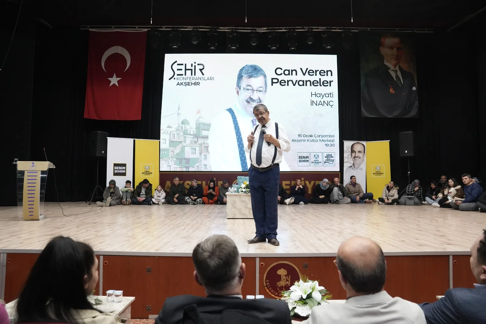 Şehir Konferanslarında Hayati İnanç Ve Dursun Ali Erzincanlı Konyalılarla Buluştu