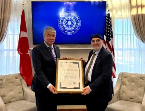 TÜRKSOY Genel Sekreteri Sultan Raev ABD’deki Ahıska Türklerinin Temsilcileri İle Buluştu