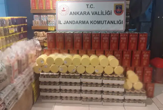 Ankara’da kaçak gıda operasyonu! Zeytinyağından peynire hepsinin sahtesini yapmışlar