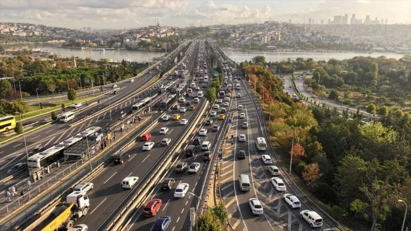 Trafikteki araç sayısı 31 milyon 463 bin 242’ye çıktı