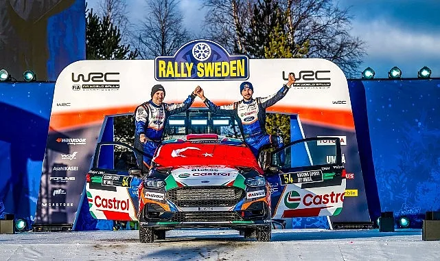Castrol Ford Team Türkiye, Ali Türkkan ile Sezonun İlk Rallisinde Podyuma Çıktı!