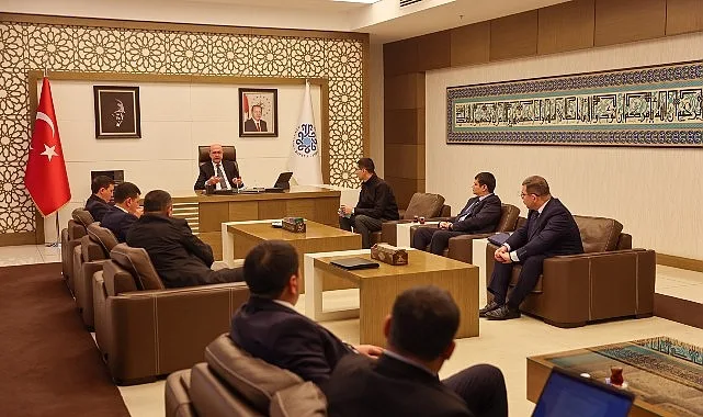 Özbekistanlı Heyetten Başkan Pekyatırmacı’ya Ziyaret