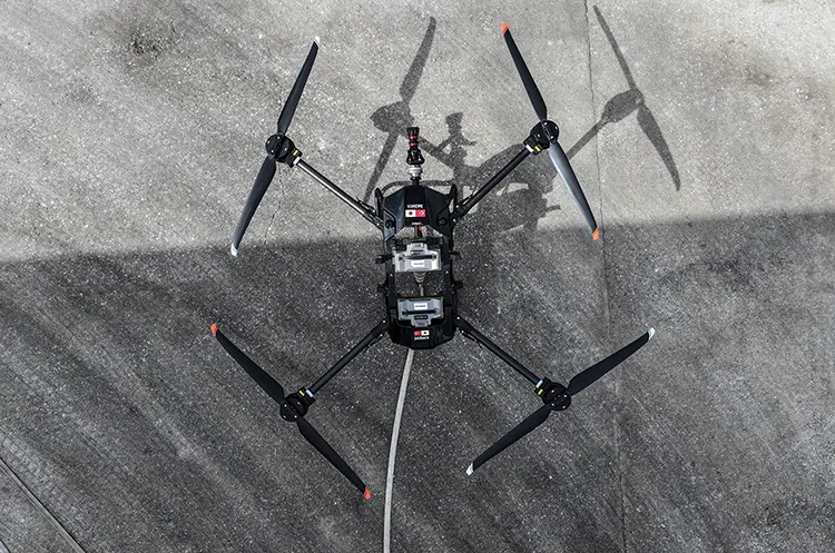 Mersin’de üretilen dronla olası yangınlarda etkin ve hızlı mücadele hedefleniyor