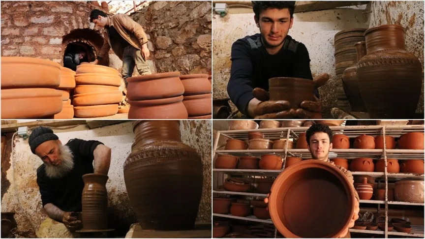 Sagalassos’un mirası çömlekçilik Mamak köyündeki ailede yaşatılıyor