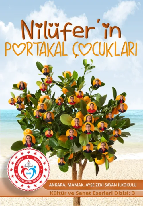 4. sınıf öğrencilerinden “Nilüfer’in Portakal Çocukları” kitabı