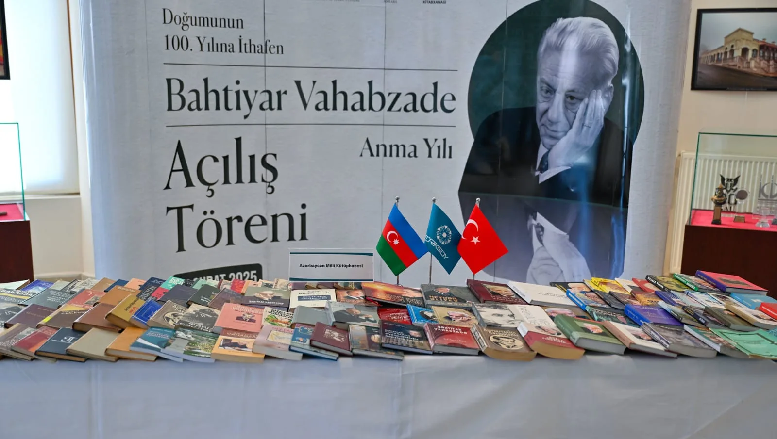 TÜRKSOY’da Bahtiyar Vahabzade Anma Yılı açılış töreni gerçekleştirildi.