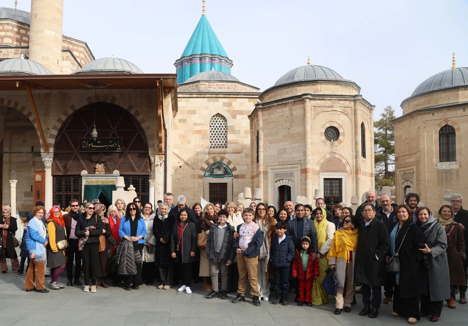 Farklı Ülkelerin Büyükelçileri Ve Büyükelçi Eşleri Konya’ya Hayran Kaldı