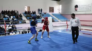 Erzurum’da Boks Turnuvası