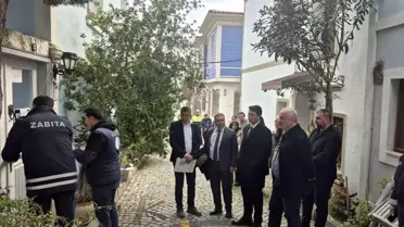 Bozcaada’da 36 Konaklama Yeri Mühürlendi