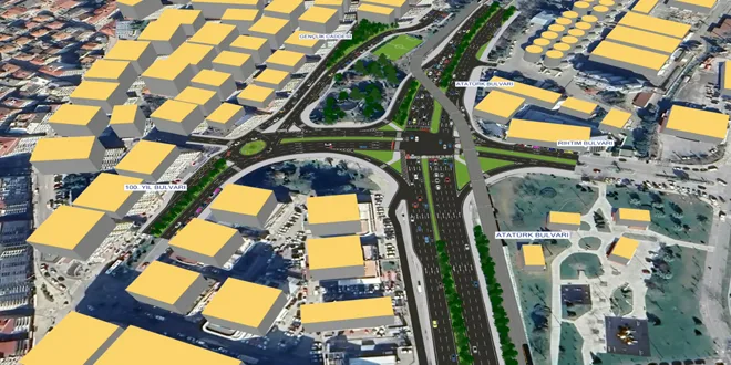 Samsun’da Trafiğe Nefes Aldıracak Proje Başladı