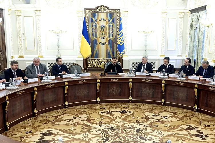 Bakanlar Yumaklı ve Bolat, Ukrayna Devlet Başkanı Zelenskiy ile görüştü