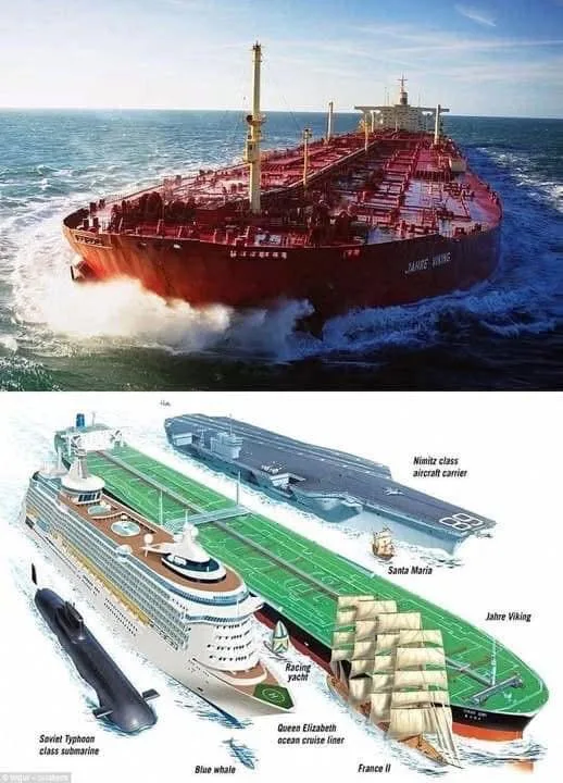 Şimdiye kadar inşa edilen en büyük gemi Seawise Giant