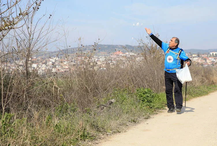 79 yaşındaki emekli orman mühendisi “yeşil vatan” için çalışmayı sürdürüyor
