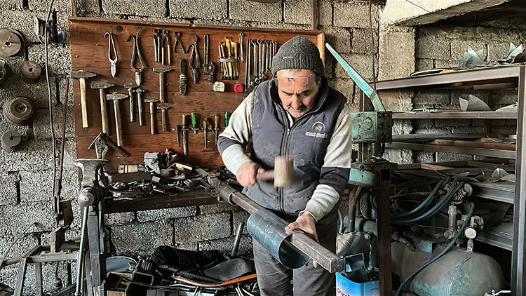 Eğirdir’in “son soba ustası” 41 yıldır baba mesleğini sürdürüyor