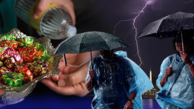 Bayram yağışlarla geliyor