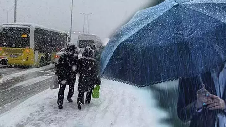 İstanbul dahil 30 kentte sarı alarm! Kar ve sağanak kapıda