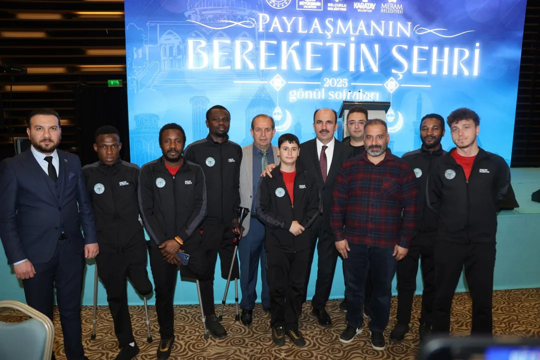 KONYA’DAKİ ÖZEL GEREKSİNİMLİ BİREYLER İFTARDA BULUŞTU