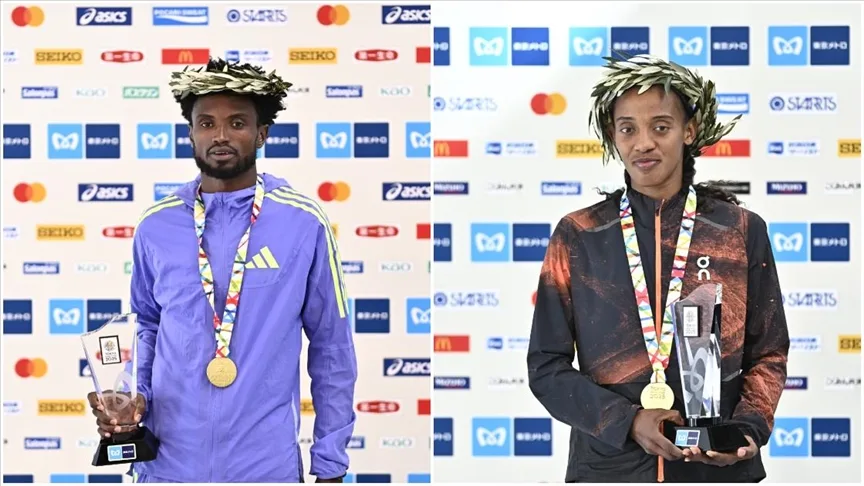 Tokyo Maratonu’na Etiyopyalı atletler damga vurdu