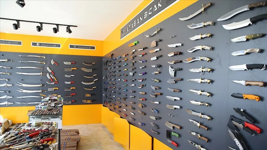 Destekle büyüttükleri tesiste ürettikleri makas ve bıçakları 70’ten fazla ülkeye ihraç ediyorlar