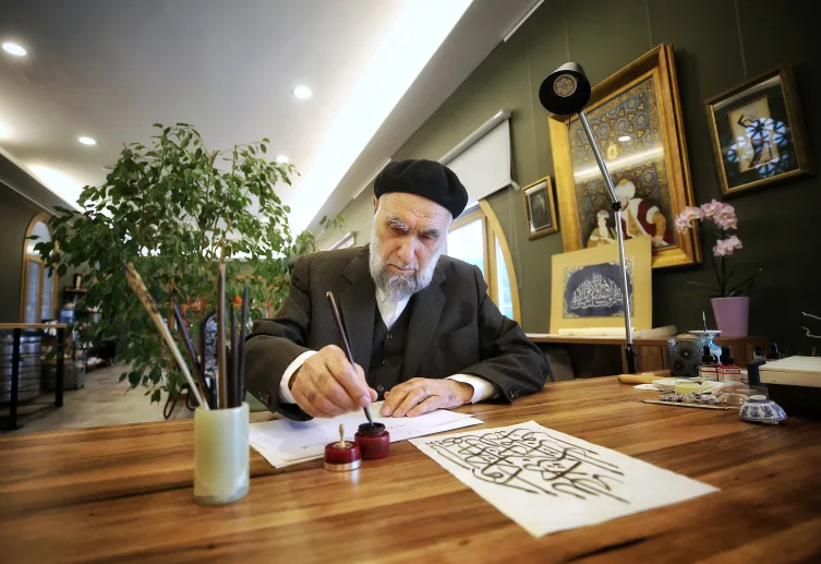 “Hattatların Reisi” sanatkar: Hasan Çelebi