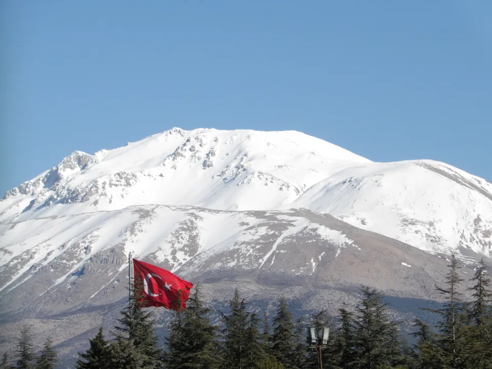 Isparta’da Kar Güzelliği