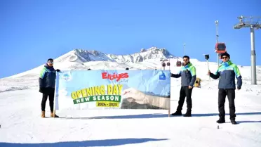 Erciyes’te Kayak Sezonu Kapandı